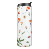 ヘビとフローラ妖精プリント タンブラー (回転左)