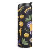 ヘビとフローラ妖精プリント タンブラー (回転左)