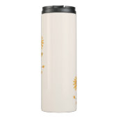 ヘビとフローラ妖精プリント タンブラー (裏面)