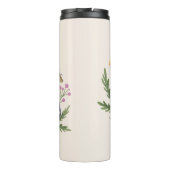 ヘビとフローラ妖精プリント タンブラー (裏面)