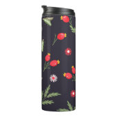 ヘビとフローラ妖精プリント タンブラー (回転右)