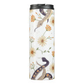 ヘビとフローラ妖精プリント タンブラー (裏面)