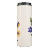 ヘビとフローラ妖精プリント タンブラー (裏面)