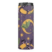 ヘビとフローラ妖精プリント タンブラー (裏面)