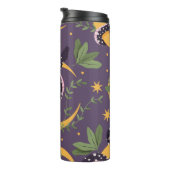 ヘビとフローラ妖精プリント タンブラー (回転右)