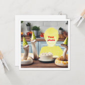 ヘビと一緒のあなたの子供、ヘビの誕生日、ヘビ カード (正面/裏面インサイチュ)