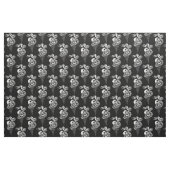 ヘビと壊れた人間のスカル ファブリック (ヤード)