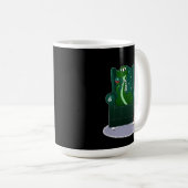 ヘビと犬 コーヒーマグカップ (正面右)