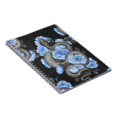 ヘビと青いバラ ノートブック (右側)