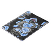 ヘビと青いバラ ノートブック (左側)