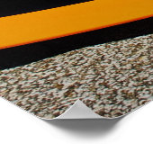 ヘビにかまれた ポスター (角)