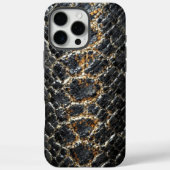 ヘビのガード:ヘビの皮 Case-Mate iPhoneケース (裏面)