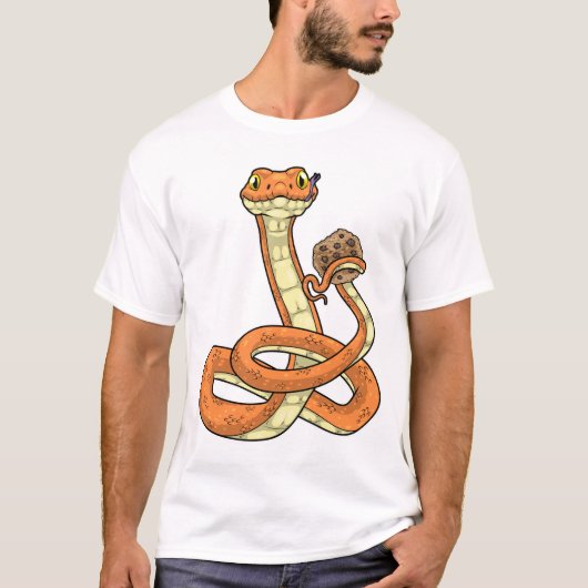 ヘビのコーキー Tシャツ (正面)