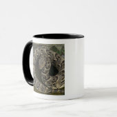 ヘビのシャルマーのアフリカのパフ加算器ビティス マグカップ (正面左)