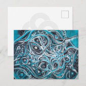 ヘビのシャルマー ポストカード (正面/裏面)