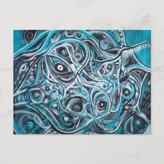 ヘビのシャルマー ポストカード (正面)