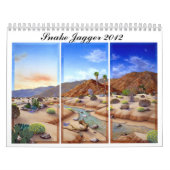 ヘビのジャガー公式の2012のカレンダー カレンダー (カバー)