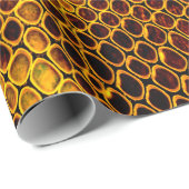 ヘビのスキンの背景 ラッピングペーパー (ロールコーナー)