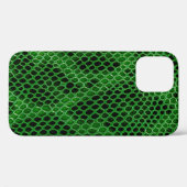 ヘビのスキンの背景 Case-Mate iPhoneケース (裏面 (横))