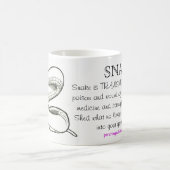 ヘビのトーテムのマグ コーヒーマグカップ (中央)