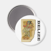 ヘビのパカル マグネット (正面/裏面)