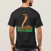 ヘビのワイシャツ Tシャツ (裏面)
