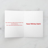 ヘビの中国のな年 シーズンカード (内部)