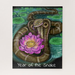 ヘビの中国のな(占星術の)十二宮図年 ジグソーパズル