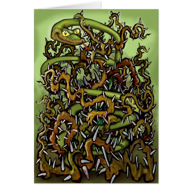 ヘビの刺 (正面)