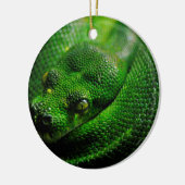 ヘビの国 セラミックオーナメント (左)