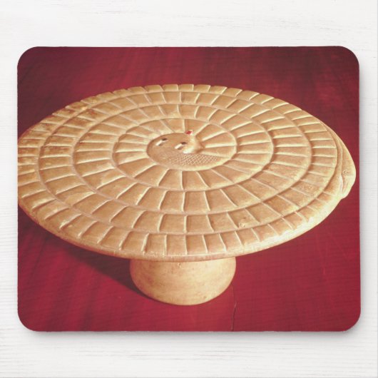 ヘビの定形賭博板 マウスパッド (正面)