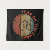 ヘビの年2025 タペストリー (正面(横))