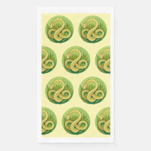 ヘビの年2025：幸運と繁栄を抱く (正面)