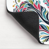 ヘビの年2025：幸運と繁栄を抱く マウスパッド (コーナー)