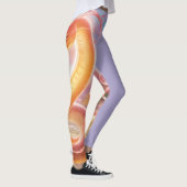 ヘビの年2025：幸運と繁栄を抱く レギンス (右)