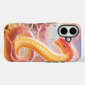 ヘビの年2025：幸運と繁栄を抱く Case-Mate iPhoneケース (裏面 (横))