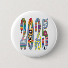 ヘビの年2025 缶バッジ