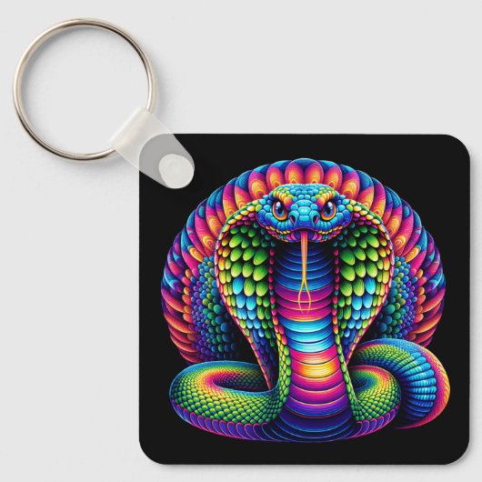 ヘビの年 キーホルダー (正面)