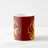 ヘビの年 コーヒーマグカップ (中央)