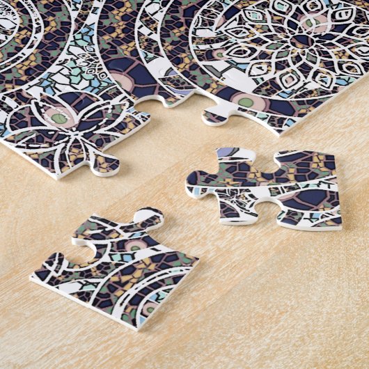 ヘビの年 ジグソーパズル (側面)