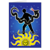 ヘビの持ち主の蛇紋条虫 (正面)