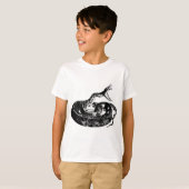 ヘビの攻撃 Tシャツ (正面フル)
