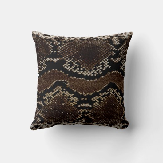 ヘビの枕 クッション (裏面)