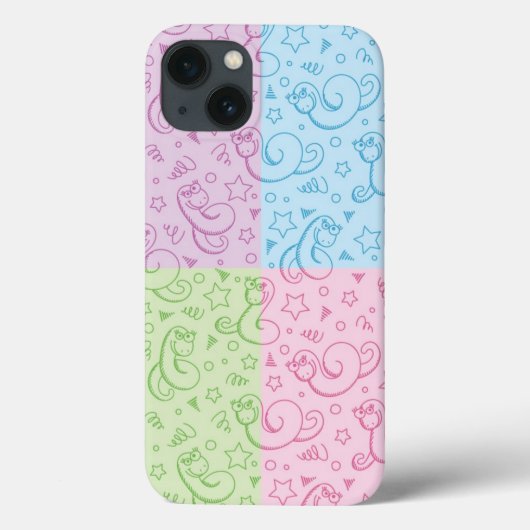 ヘビの模様 Case-Mate iPhoneケース (裏面)