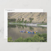 ヘビの浮き上がり ポストカード (正面/裏面)