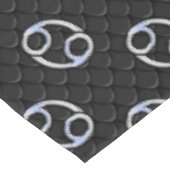 ヘビの皮にクロム様のがん〔占星術の〕十二宮図のシンボル テーブルクロス (アングル)