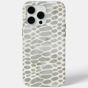 ヘビの皮膚アニマルプリント iPhone 15 PRO MAXケース