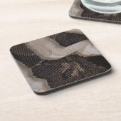 ヘビの皮 コースター (左側)