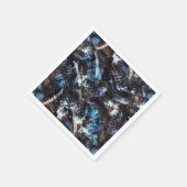 ヘビの皮 スタンダードカクテルナプキン (角)