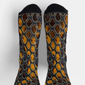 ヘビの皮 ソックス (上部)